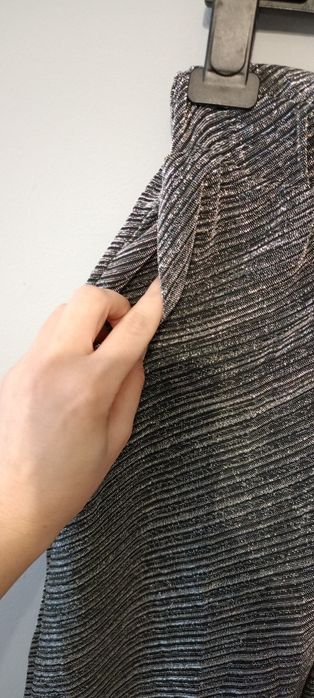 Name it szerokie spodnie szare srebrne name IT 122 128