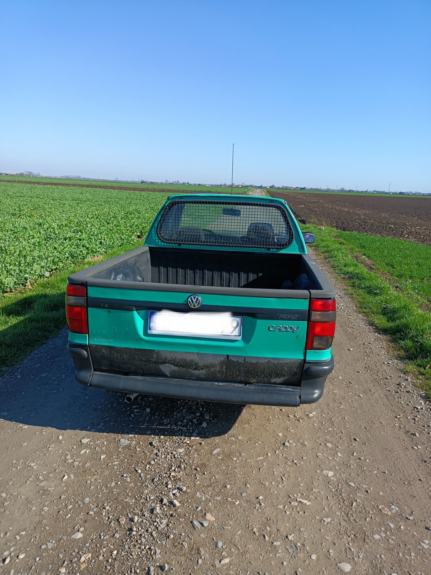 VW Caddy pickup.