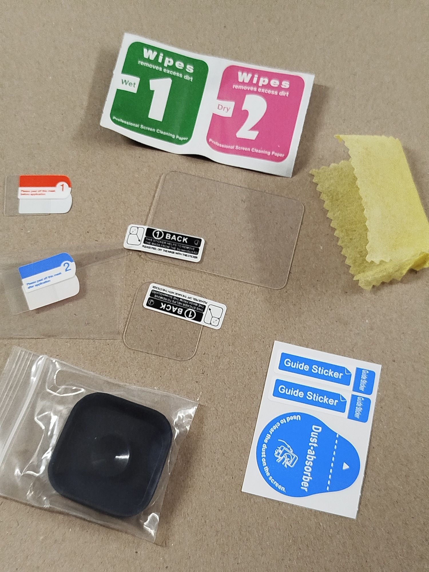 Zestaw szkieł do GoPro Hero 8 (A8*)