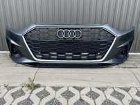 Audi A4 B9 Lift 2019- Zderzak Przedni Przód S Line Daytona Gray LZ7S 4xPDC