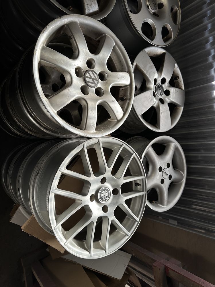 Alufelgi 5x112 5x110 4x98 15 felgi 16 4x114 17 alu Audi Volvo VW Opel