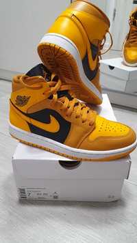 PIĘKNE Jordan 1 Mid Chutney Taxi eur38