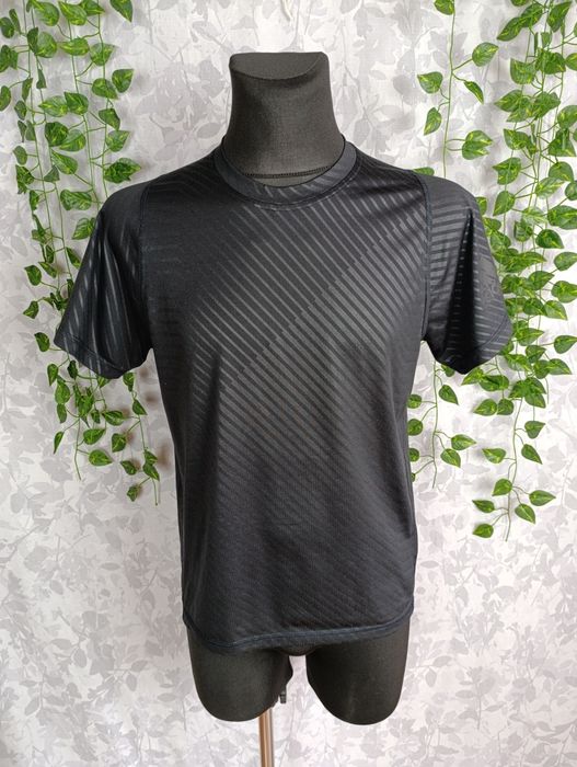 Koszulka Adidas S Czarna w Paski