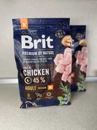 Сухий корм для собак Brit Premium Dog Adult M 3 кг - курка