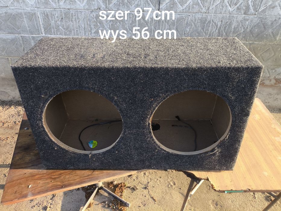 Skrzynia tuba basowa pod głośniki 35 cm stan bdb