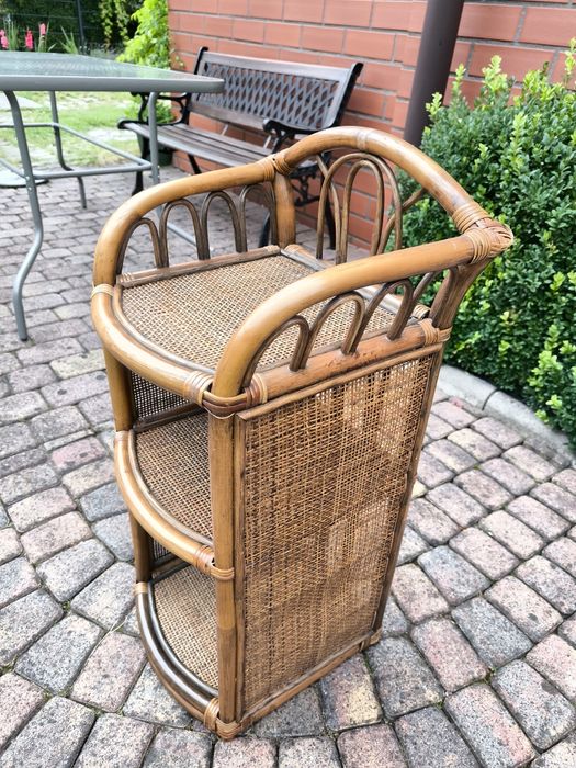 Szafka rattanowa,