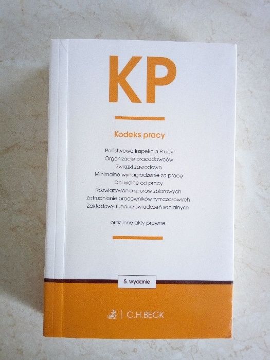 Kodeks Pracy ,C.H. Beck, wyd 5 NOWE