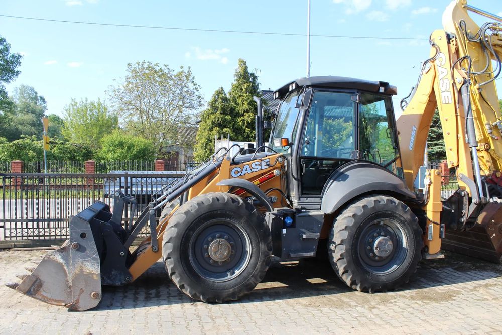 Case 695 ST  3 łyżki oryginalnie 4600 godzin