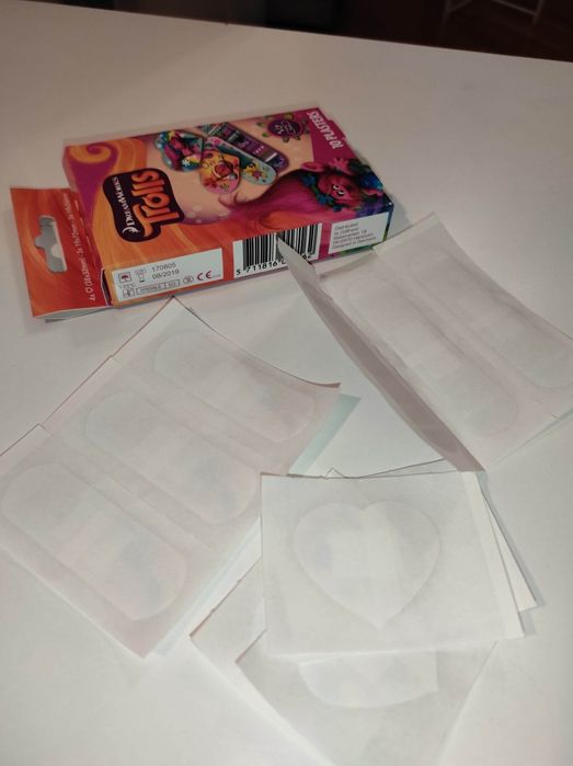 Trolls trolle plastry opatrunkowe plasterki