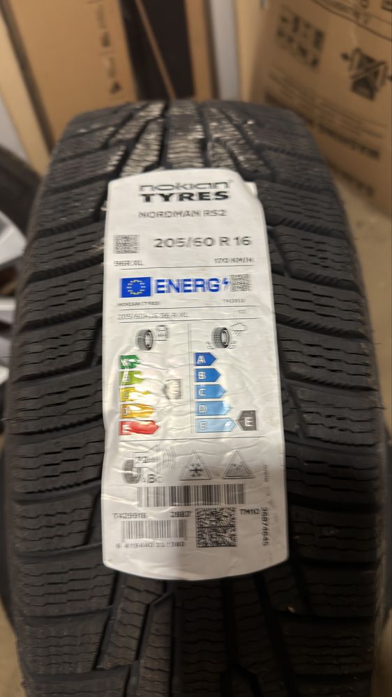 Нова! зимня шина Nokian Nordman RS 2 205/60 R16