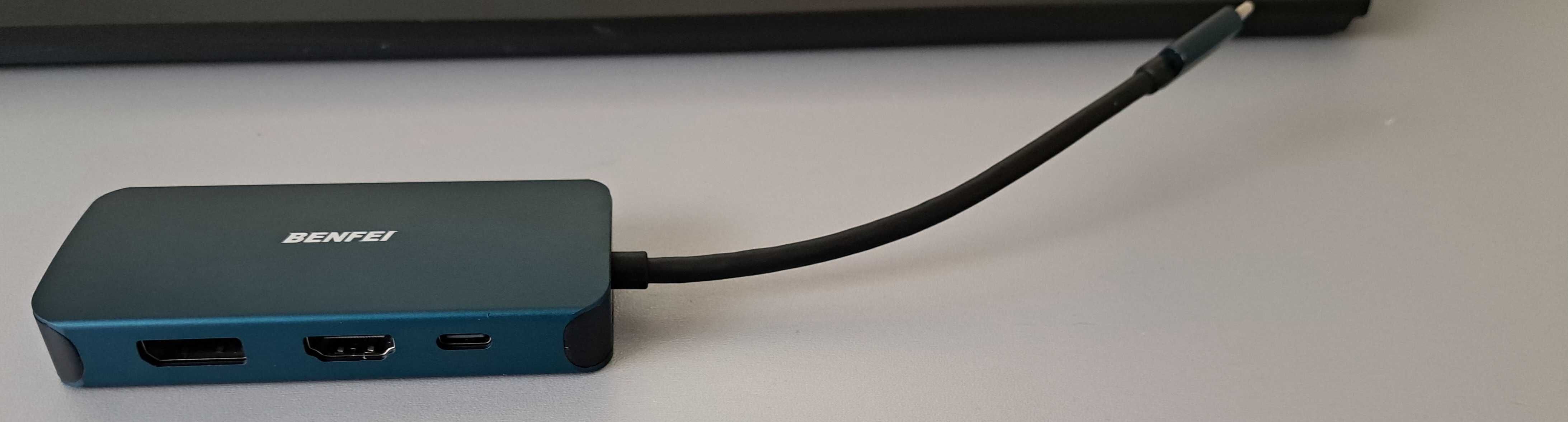 BENFEI Adapter USB C na HDMI VGA DisplayPort , MacBook