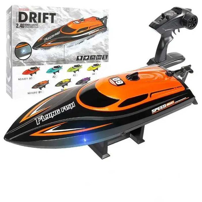 Катер HJ812 ,25 км/год , автопереворот , 120м дрифт DRIFT