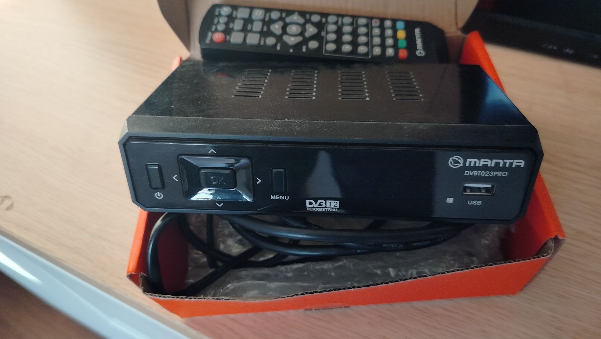 Dekoder DVB-T DVB-T2 Manta