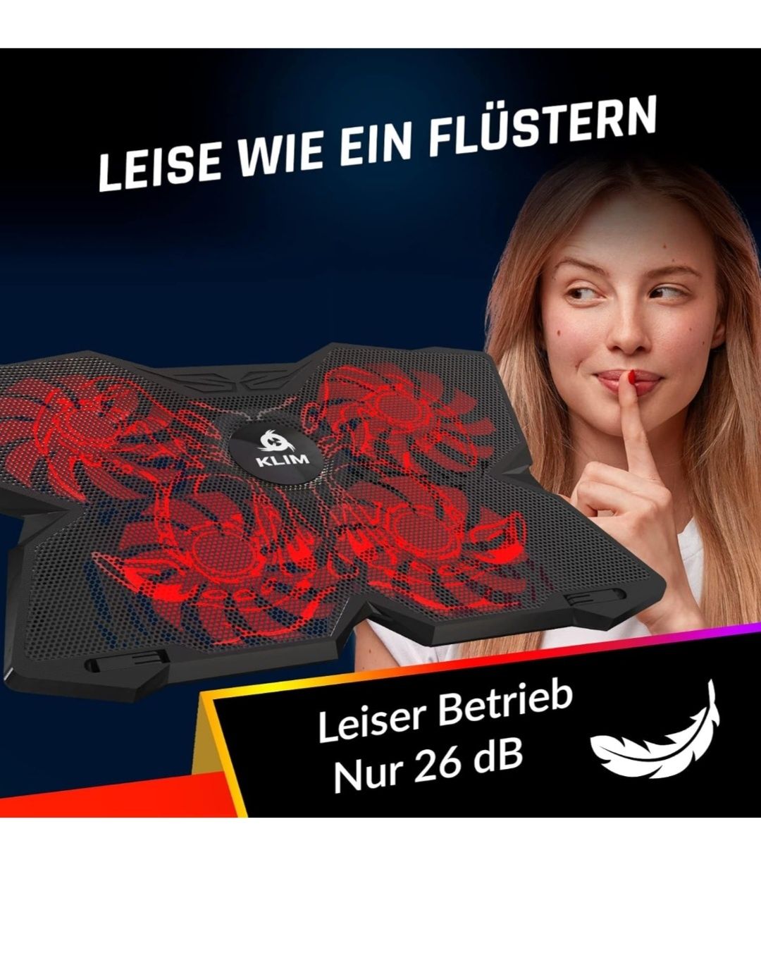 KLIM Cobra chłodnica do laptopa