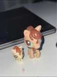 littlest pet shop konik z maluchem