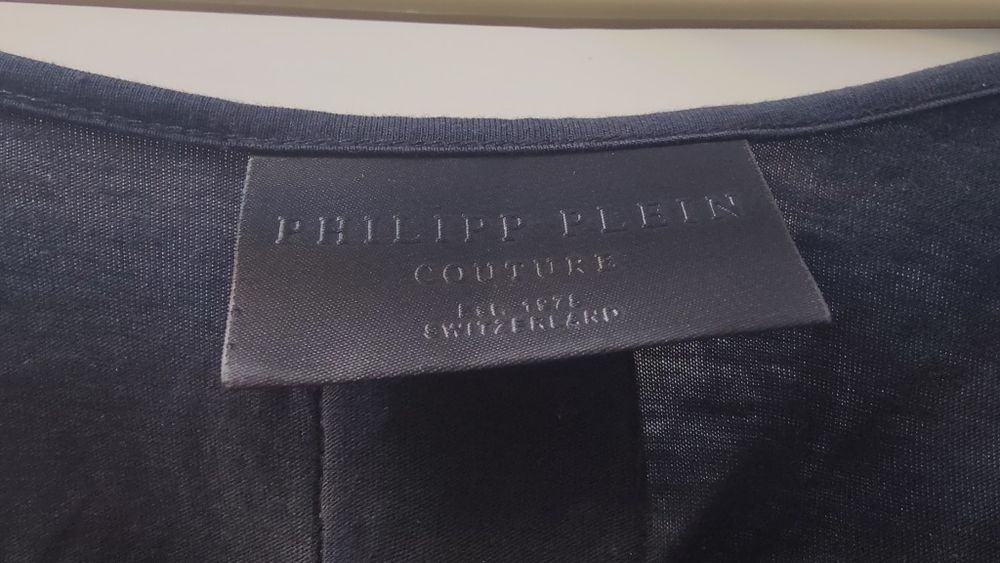 100% Оригинал PHILIPP PLEIN в Идеале VIP Майка Платье Мка Стразы