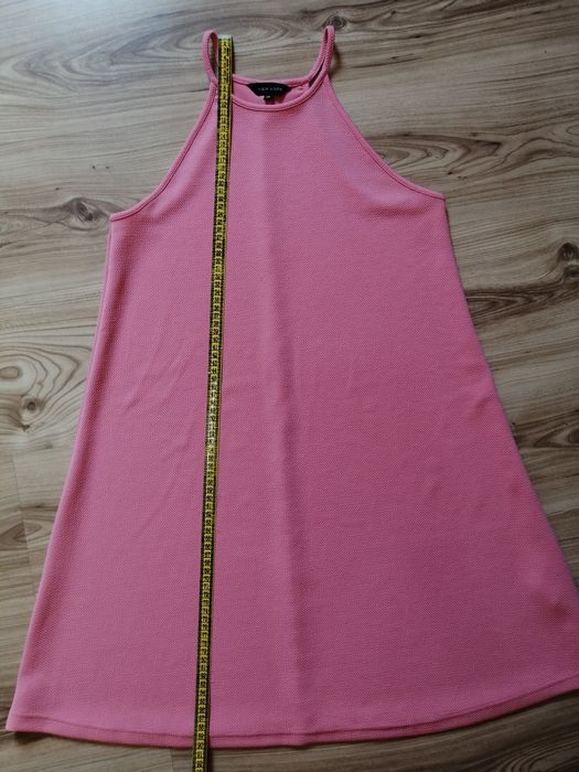 NOWA letnia luźna różowa sukienka na ramiączkach New Look 38 M