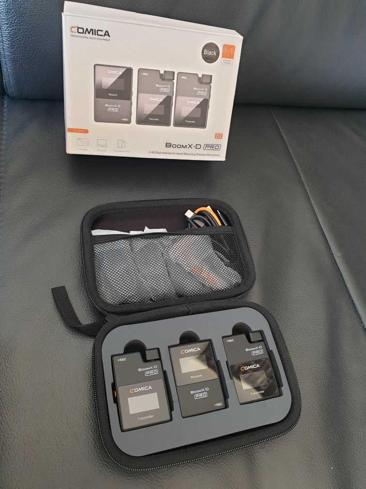 Bezprzewodowy system mikrofonowy Comica BoomX-D Pro