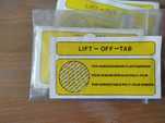 Corrector de poly - film ribbons