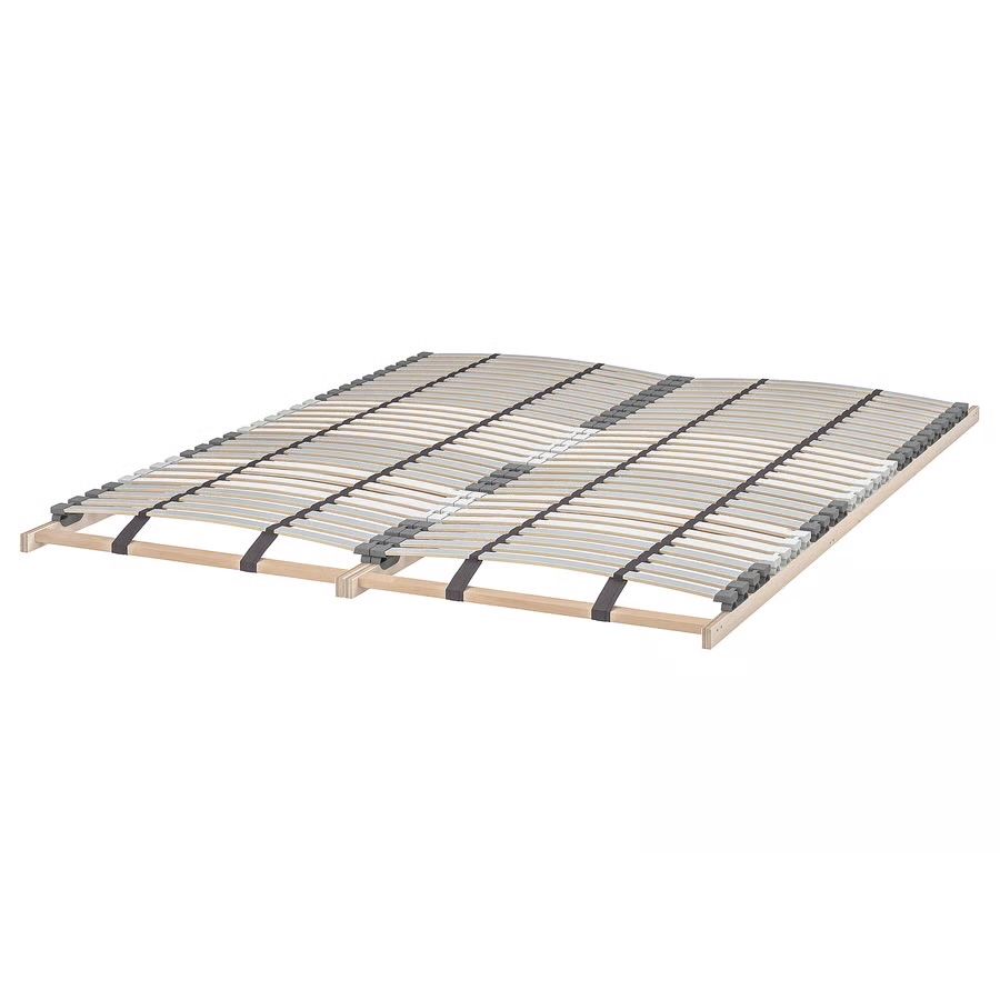 Łóżko HEMNES 160x200cm + szuflady pod łóżko + dno łóżka LÖNSET
