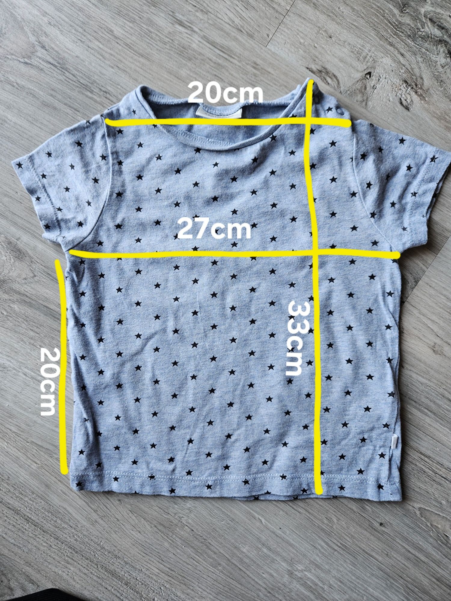 Chłopięcy t-shirt Next. Rozmiar 9-12 miesięcy