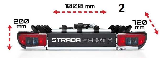 Atera 022 685 Bagażnik Rowerowy na Hak