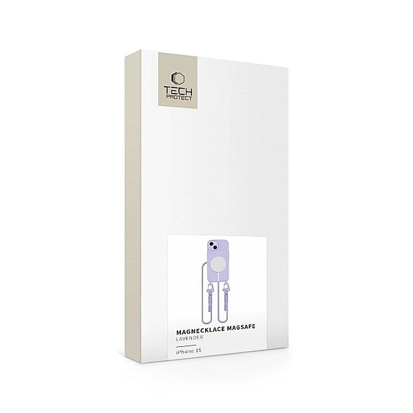 Tech-Protect Magnecklace Magsafe Iphone 15 Lavender