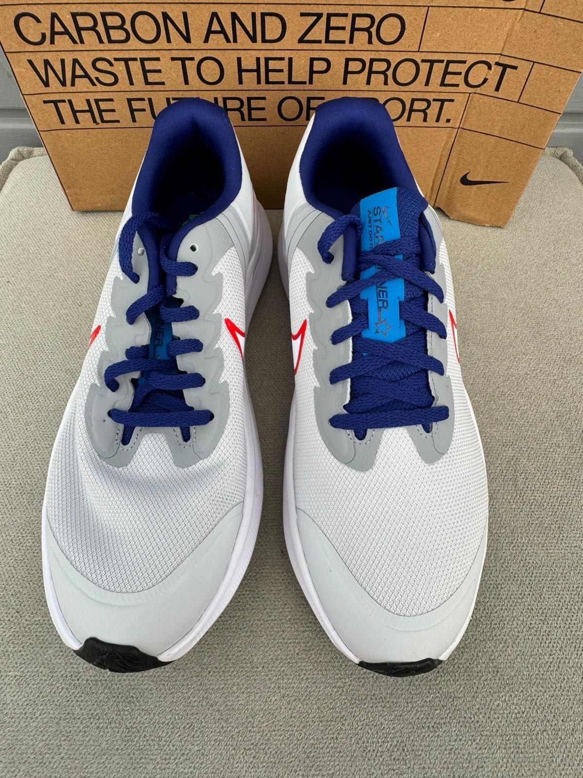 Nowe sneakersy do biegania damskie NIKE STAR RUNNER 3 białe 38,5