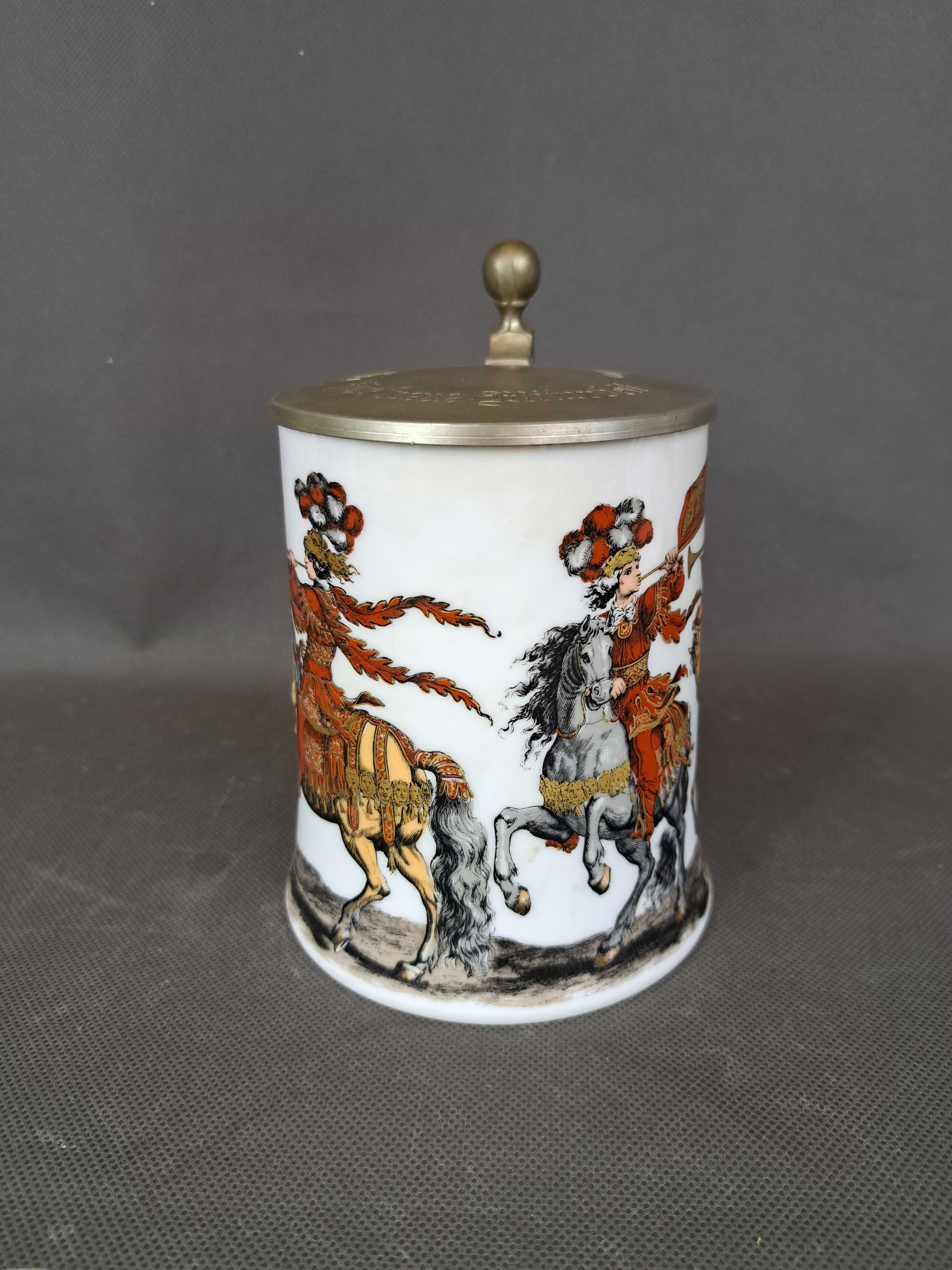 Kolekcjonerski kufel porcelanowy Kaiser