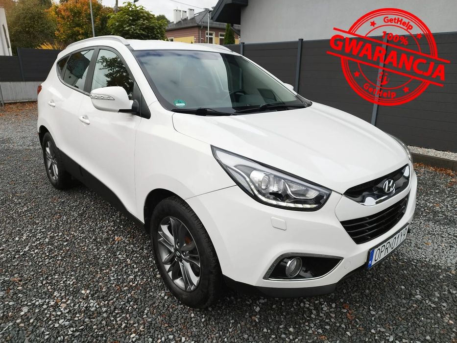 Hyundai ix35 Jeden właściciel Ledy Kamera Skóra Serwisowany ROK GWARANCJI