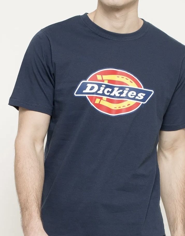 Мужские футболки Dickies Дикис черная белая темно синяя на подарок