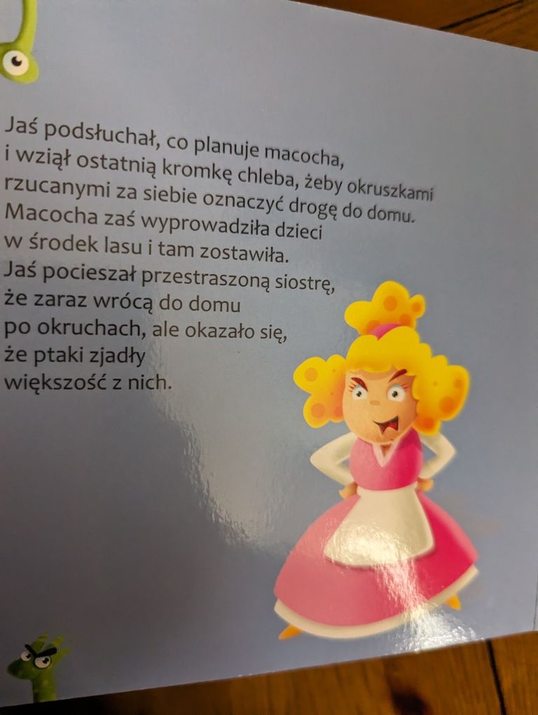 Jaś i Małgosia książka z puzzlami