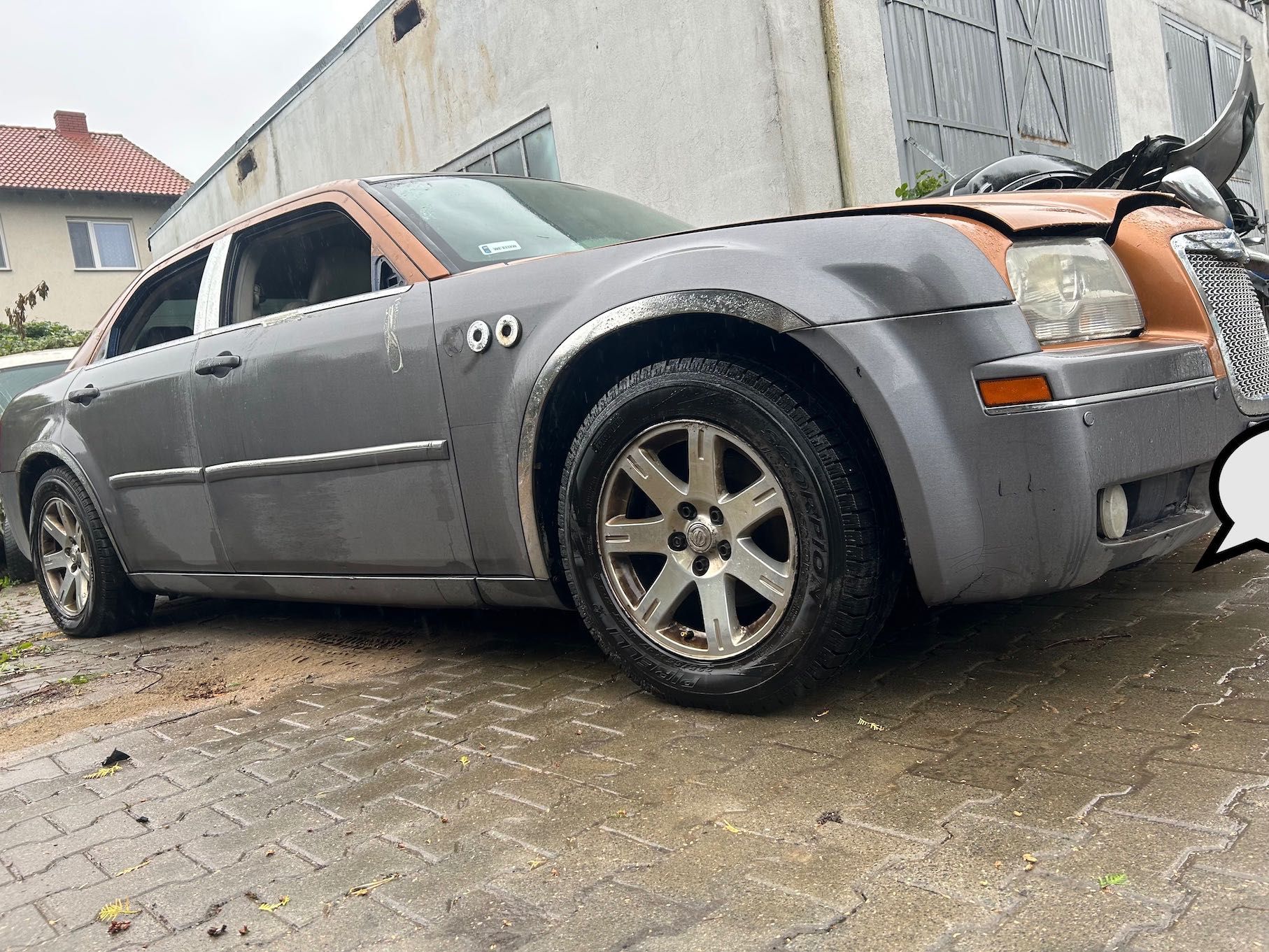 chrysler 300c 3.5 i 3.0d części Poznań skrzynia przekładka przód sanki