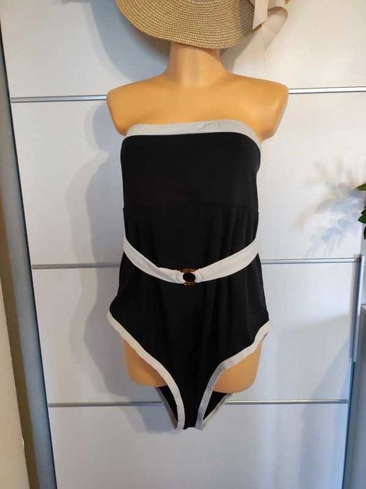 Boohoo roz 52 ciekawy strój jednoczęściowy plus size