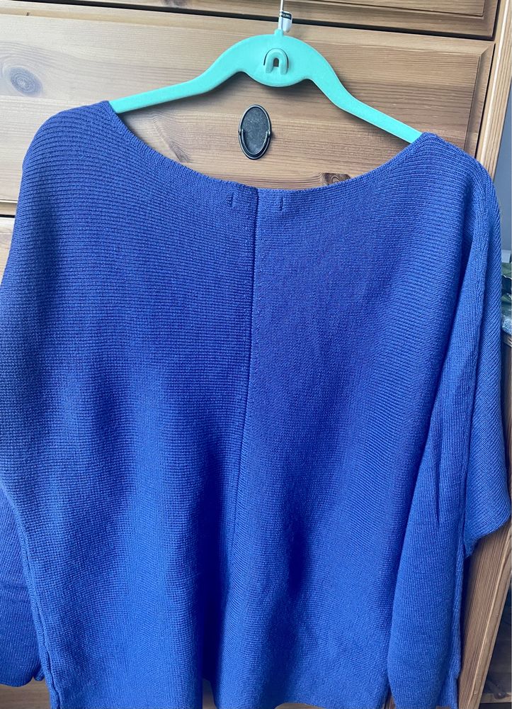 Sweter Calvin Klein kobaltowy/niebieski