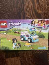 Lego Friends- karetka weterynaryjna Emmy 41086