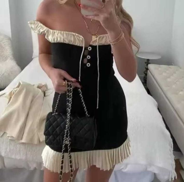 Sukienka mini w stylu retro rozmiar XS/S