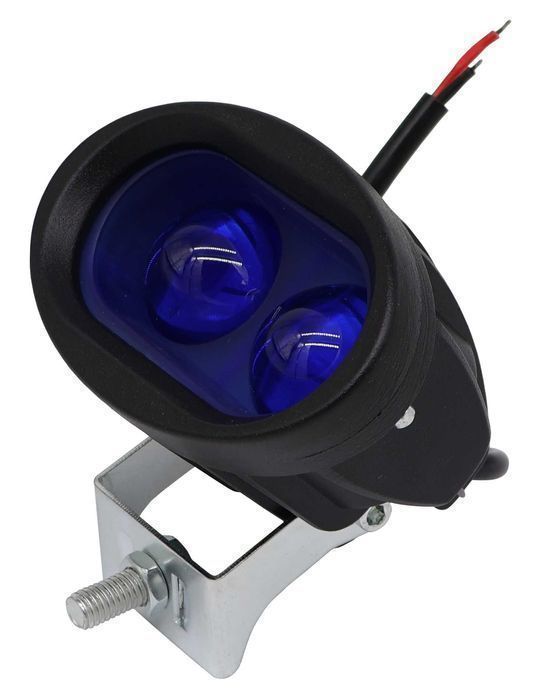 LAMPA Strumieniowa OPRYSKIWACZA Niebieska LED 2x10W 2000Lm Mała [4233]