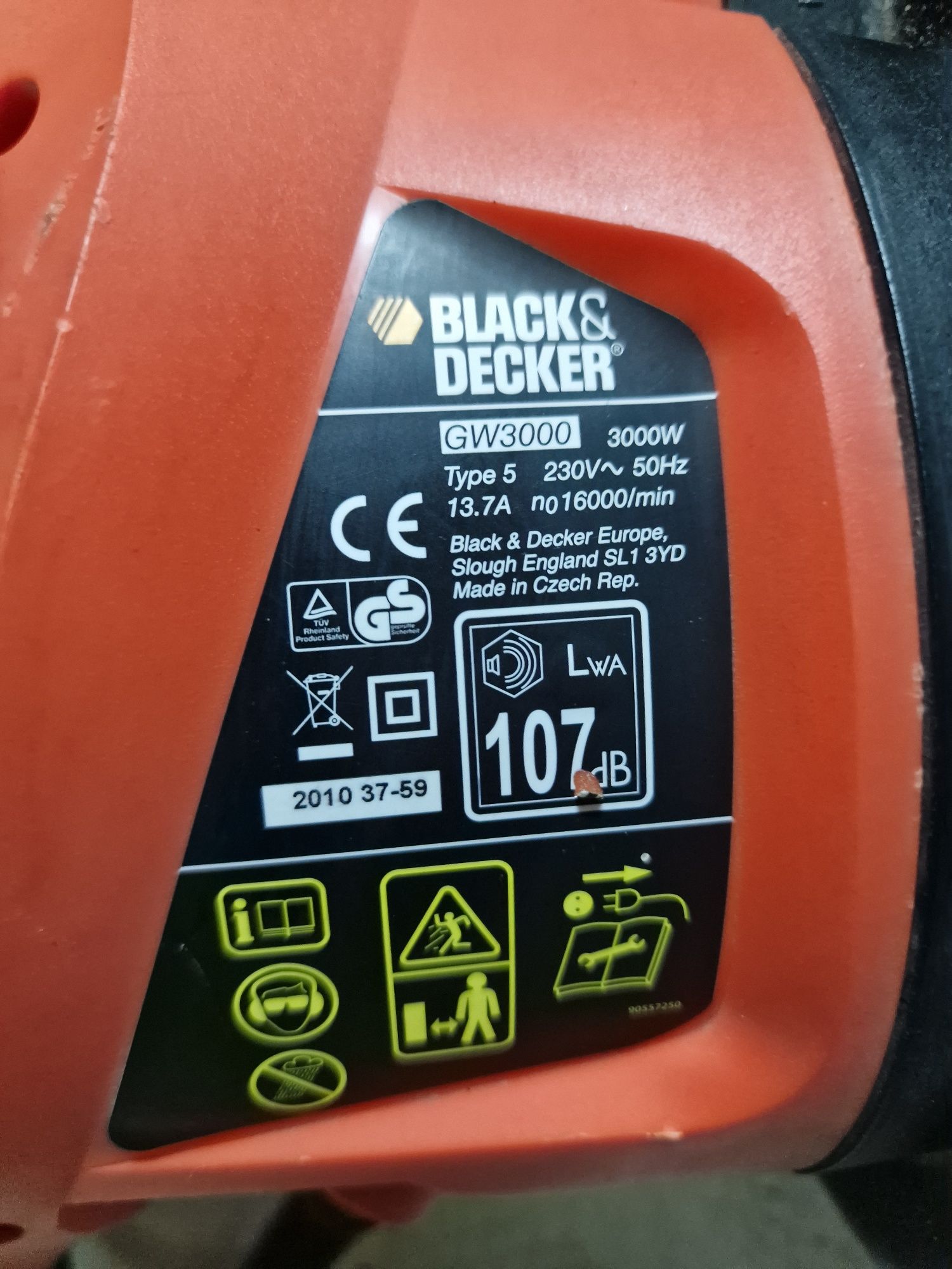 Supradora Black Decker GW3000