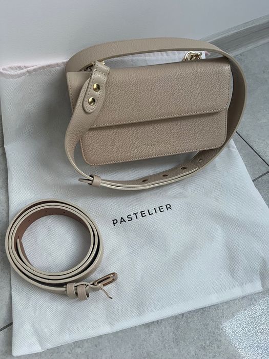 Torebka Pastelier Feeira beżowa nowa