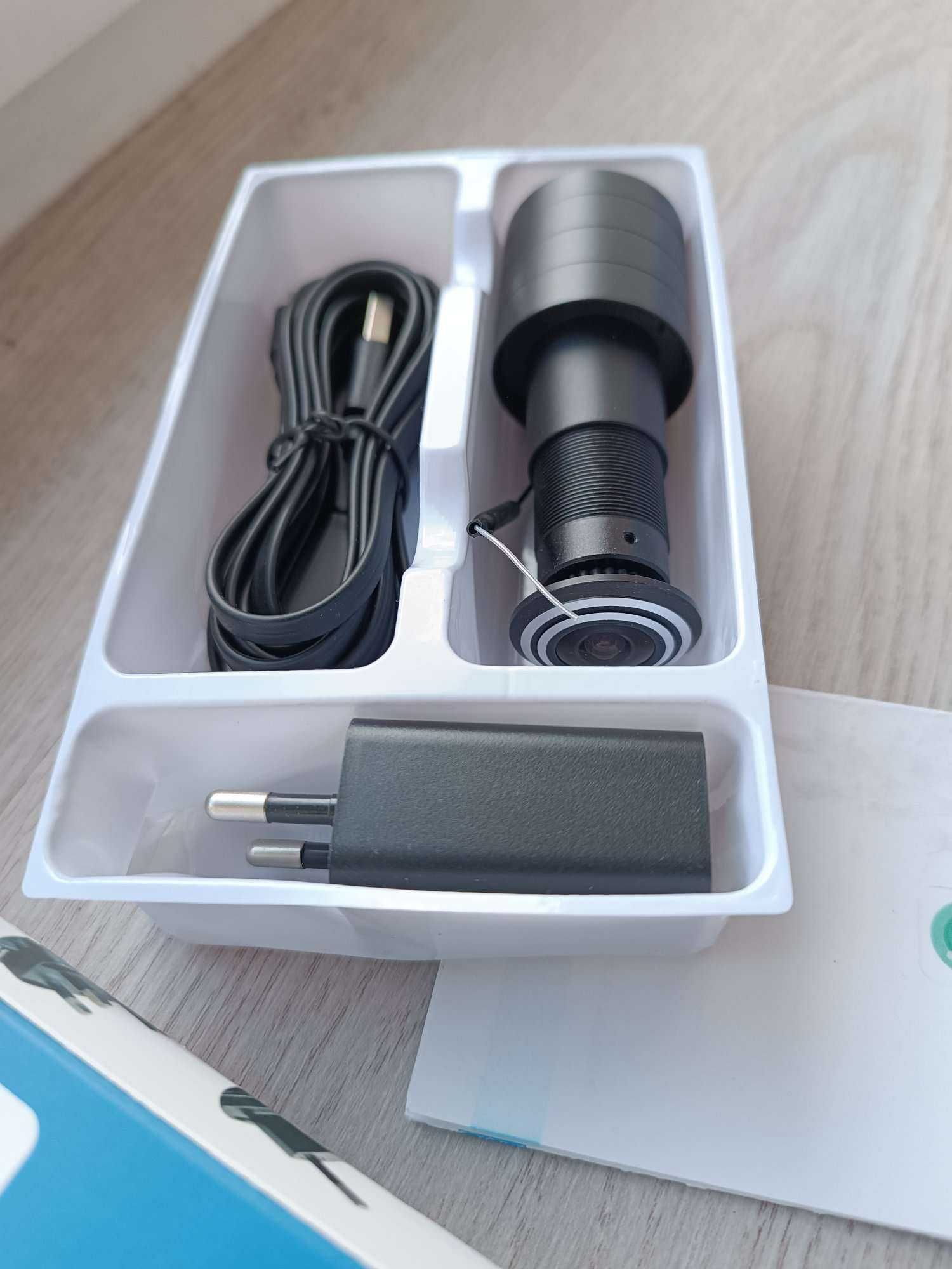 Камера в дверной глазок, 2MP HD, Wi-Fi , ICSEE  НОВАЯ