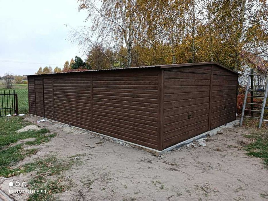 Blaszak garaż blaszany schowek magazynek wiata 3x6