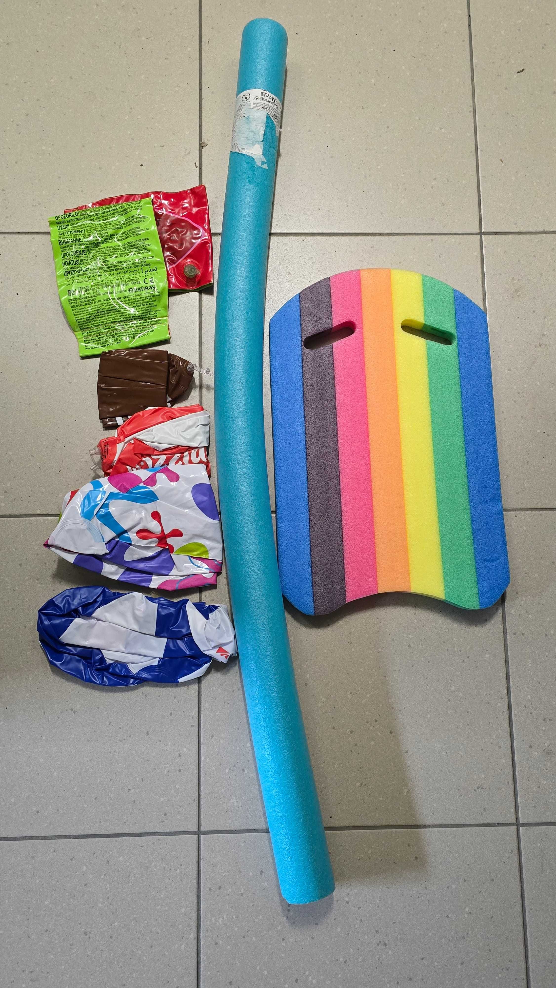 Deska do pływania, makaron do pływania, dmuchańce