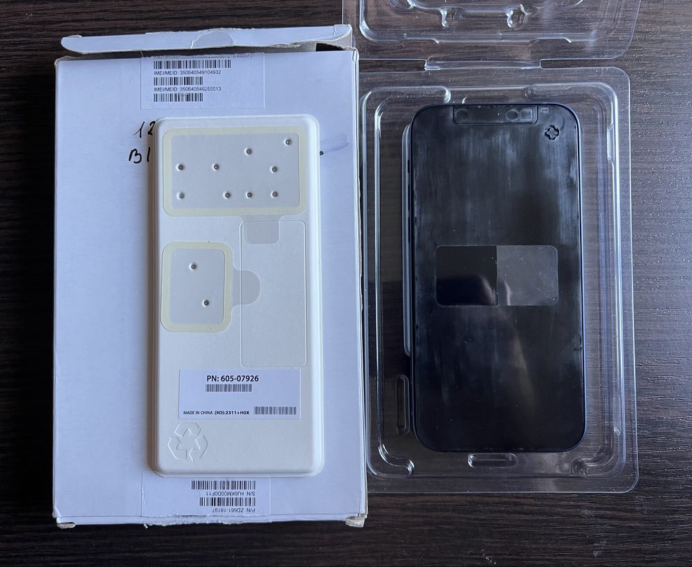 Корпус iPhone 12 (blue) с аккумулятором (сервисная запчасть original)