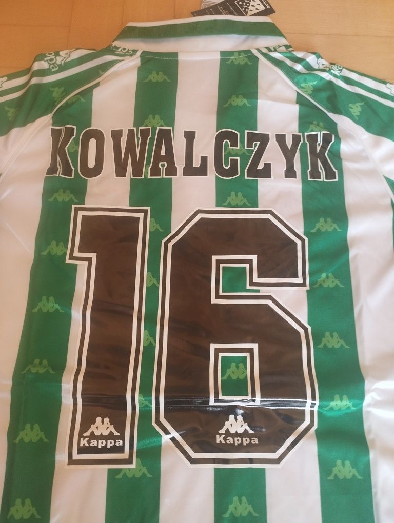 Koszulka retro Kowalczyk Real Betis rozmiar M