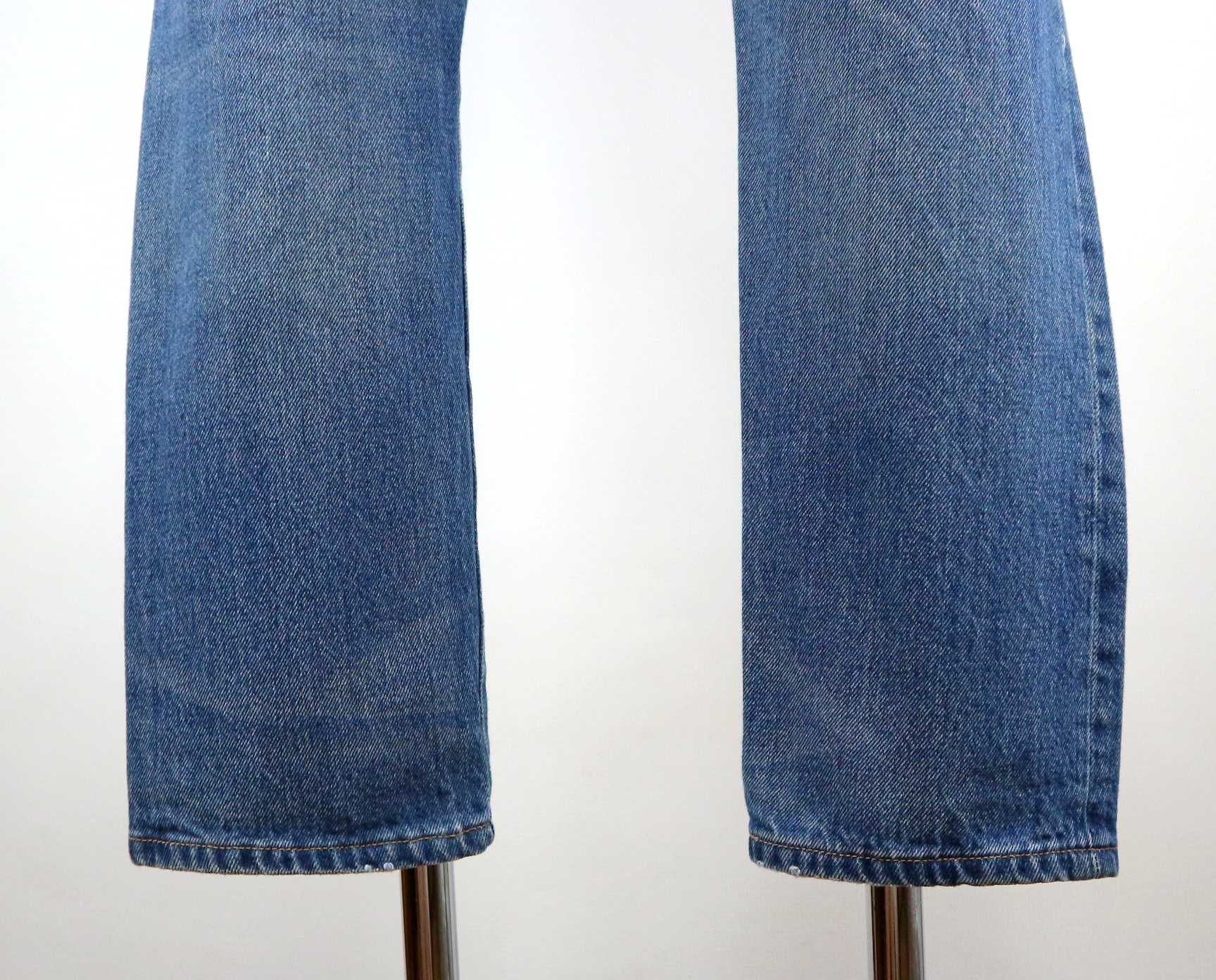 Levis 501 CT spodnie jeansy 7/8 boyfriend W30 L34 pas 2 x 46 cm