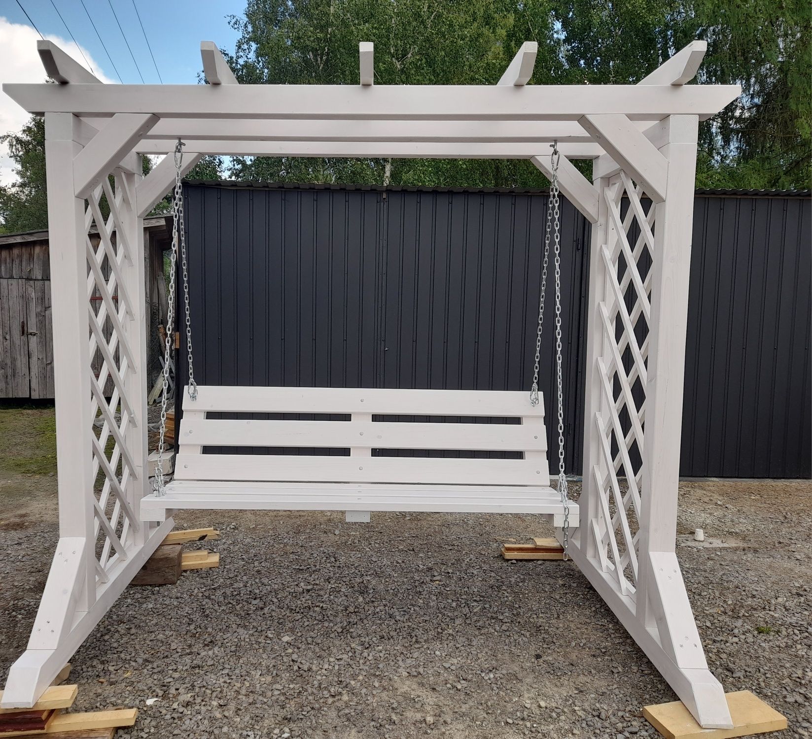 Huśtawka z pergola