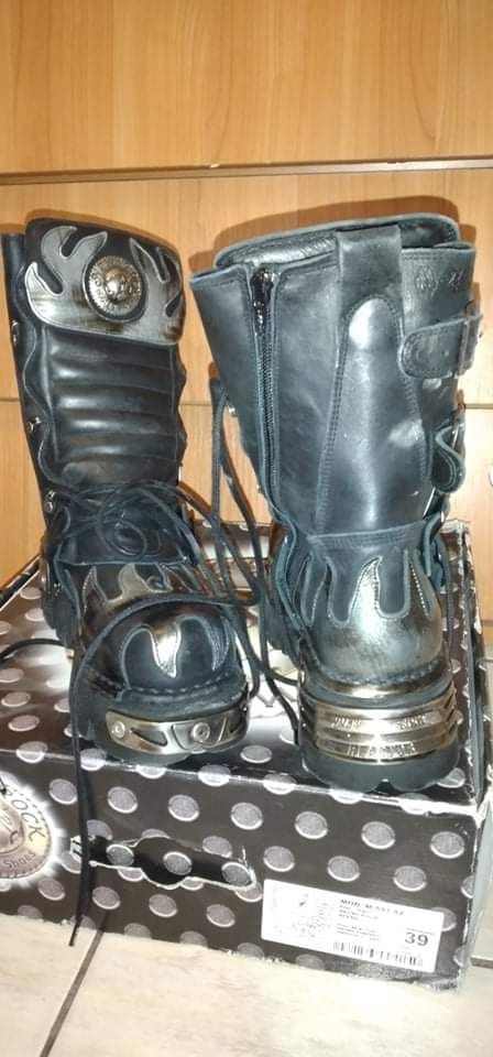 Buty Glany New Rock z USA nowe 39