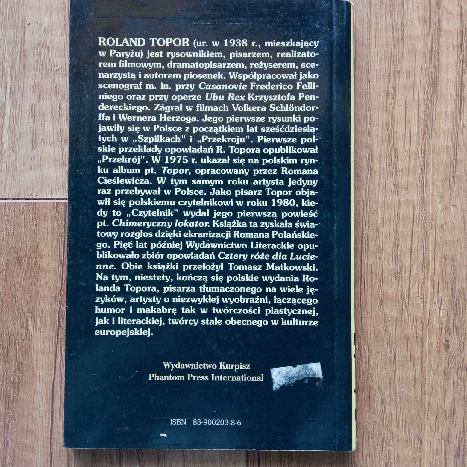 Roland topor cafe panika historyjki obrazkowe