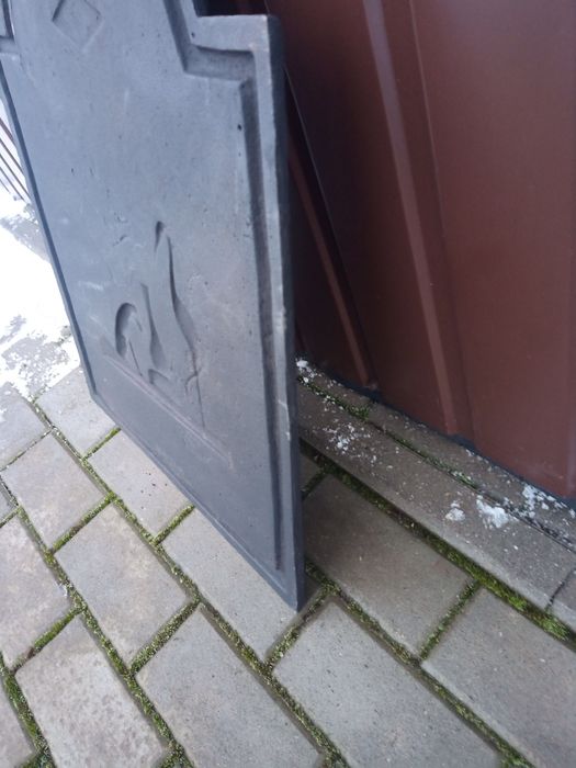 Płyta grzewcza żeliwna, duża 49x 52.5 kominka, pieca,piecyka,wedzarni